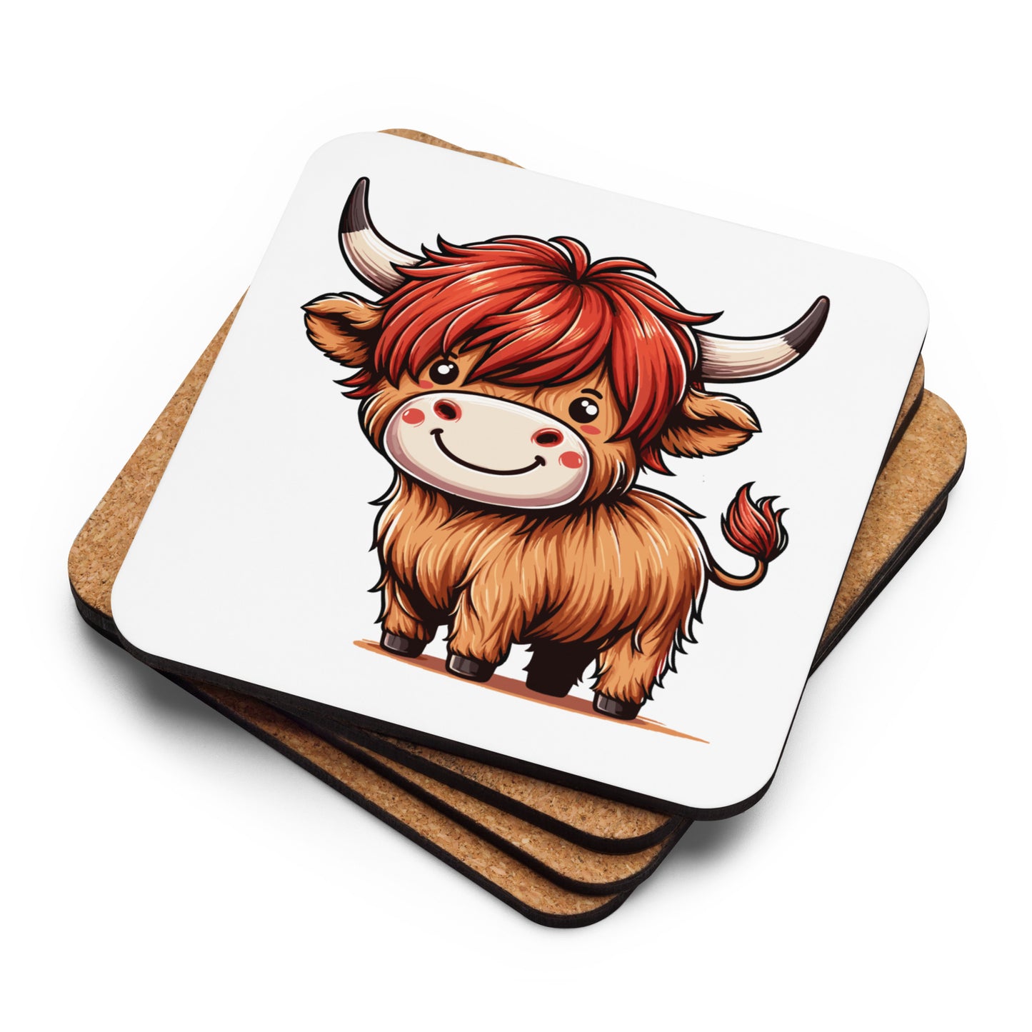 Highland Cutie Coaster