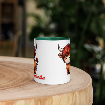 Personalized Highland Cow Hug-in-a-Mug