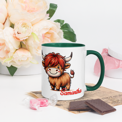 Personalized Highland Cow Hug-in-a-Mug