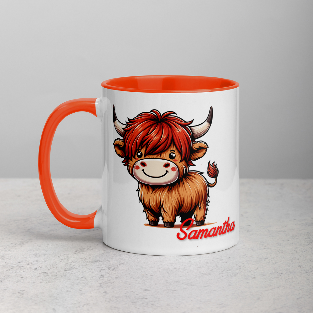 Personalized Highland Cow Hug-in-a-Mug